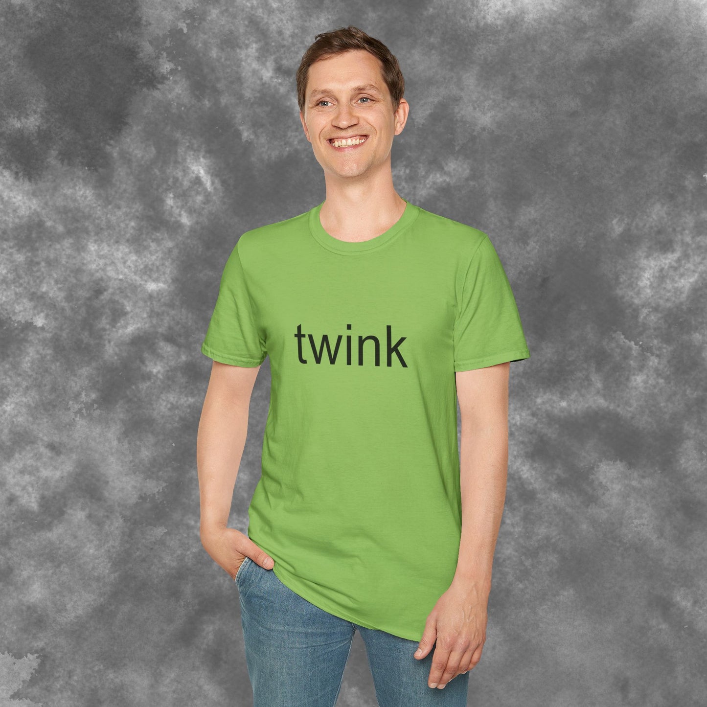 Twink Brat CharlieXCX Themed Lime Neon Green Graphic Tee House Music Tee Electronic Music Merch
