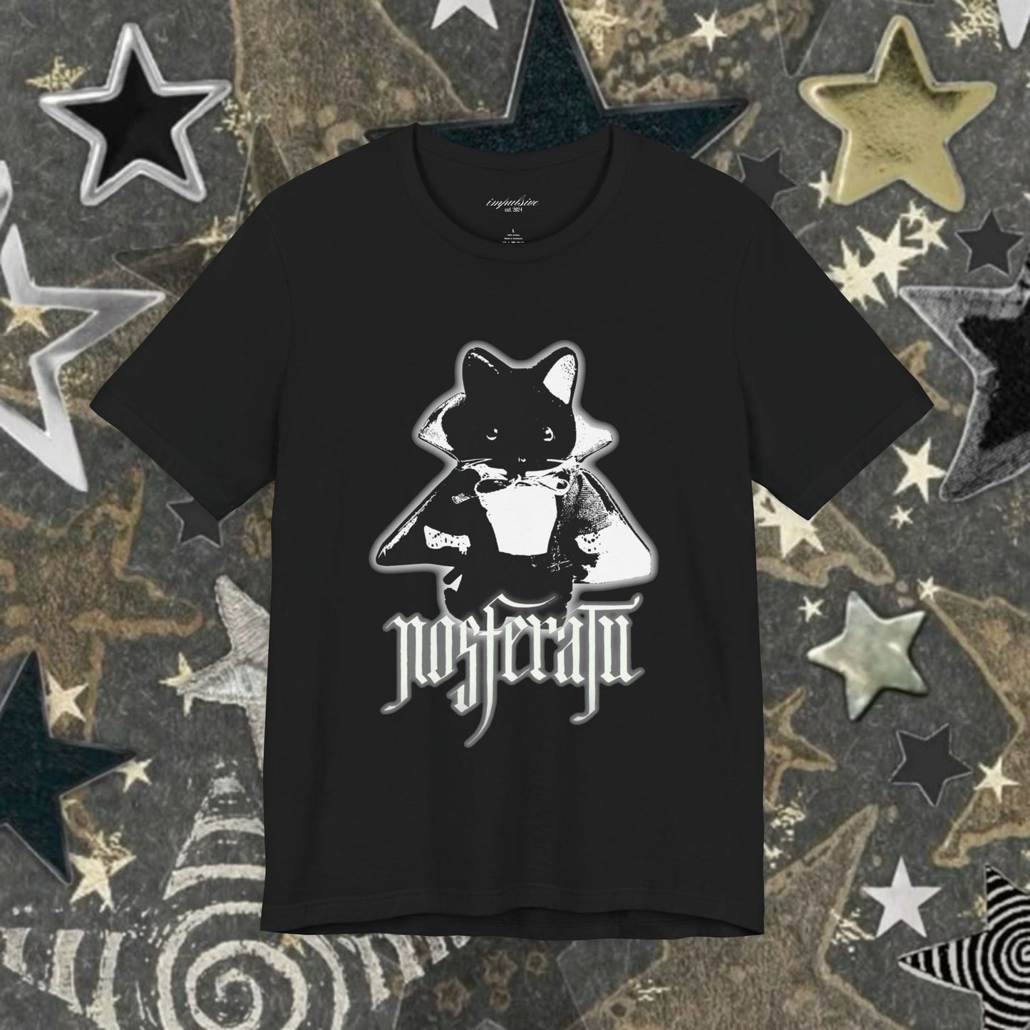 Nosferatu Calico Critters T-Shirt - Spooky Cute Goth Aesthetic