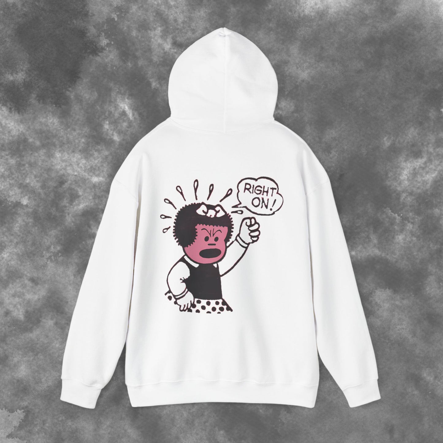 Fugazi "Right On!" Unisex Punk Hoodie