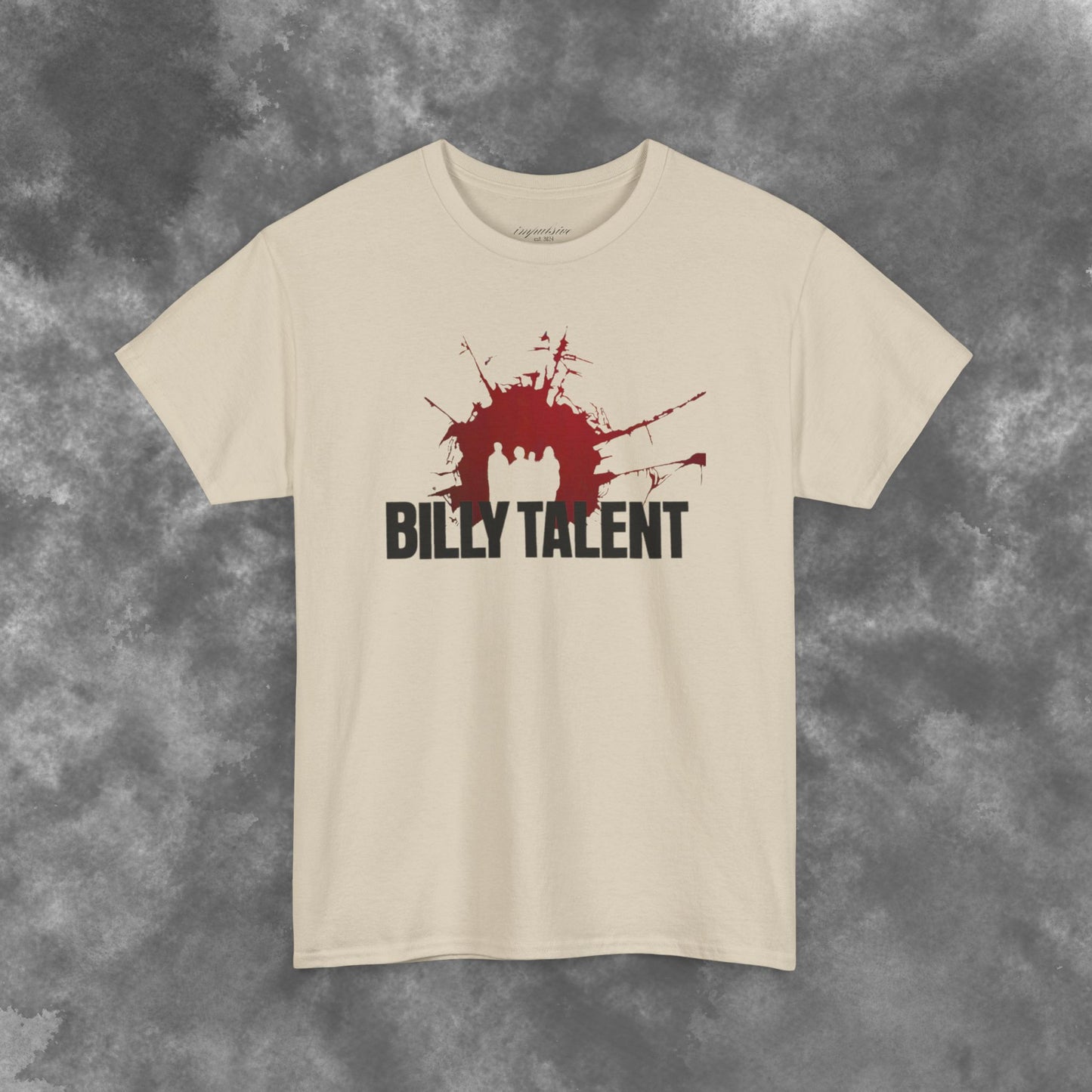 Billy Talent Self-Titled Album Vintage T-Shirt (Distressed Design) Unisex Heavy Cotton Tee