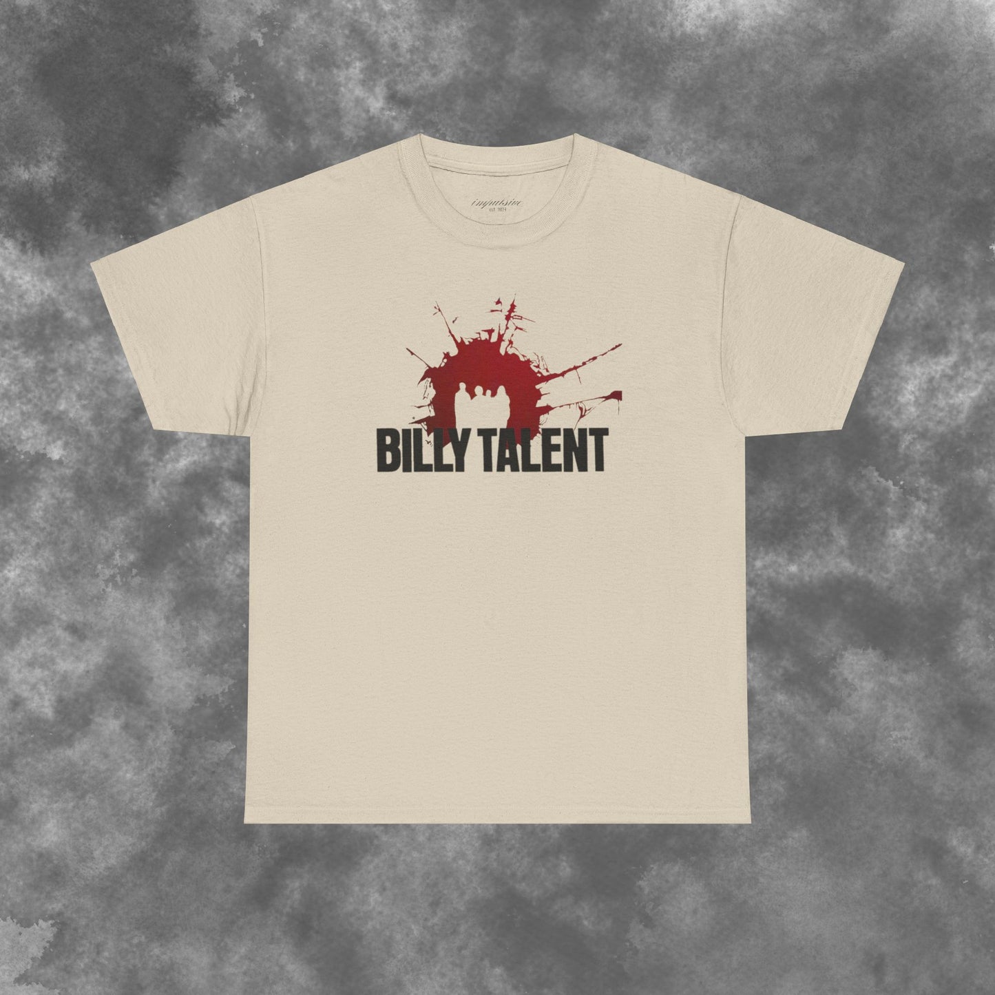 Billy Talent Self-Titled Album Vintage T-Shirt (Distressed Design) Unisex Heavy Cotton Tee